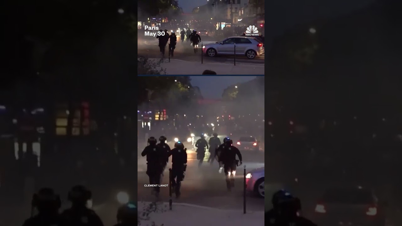 Champions League celebrations turn chaotic in Paris