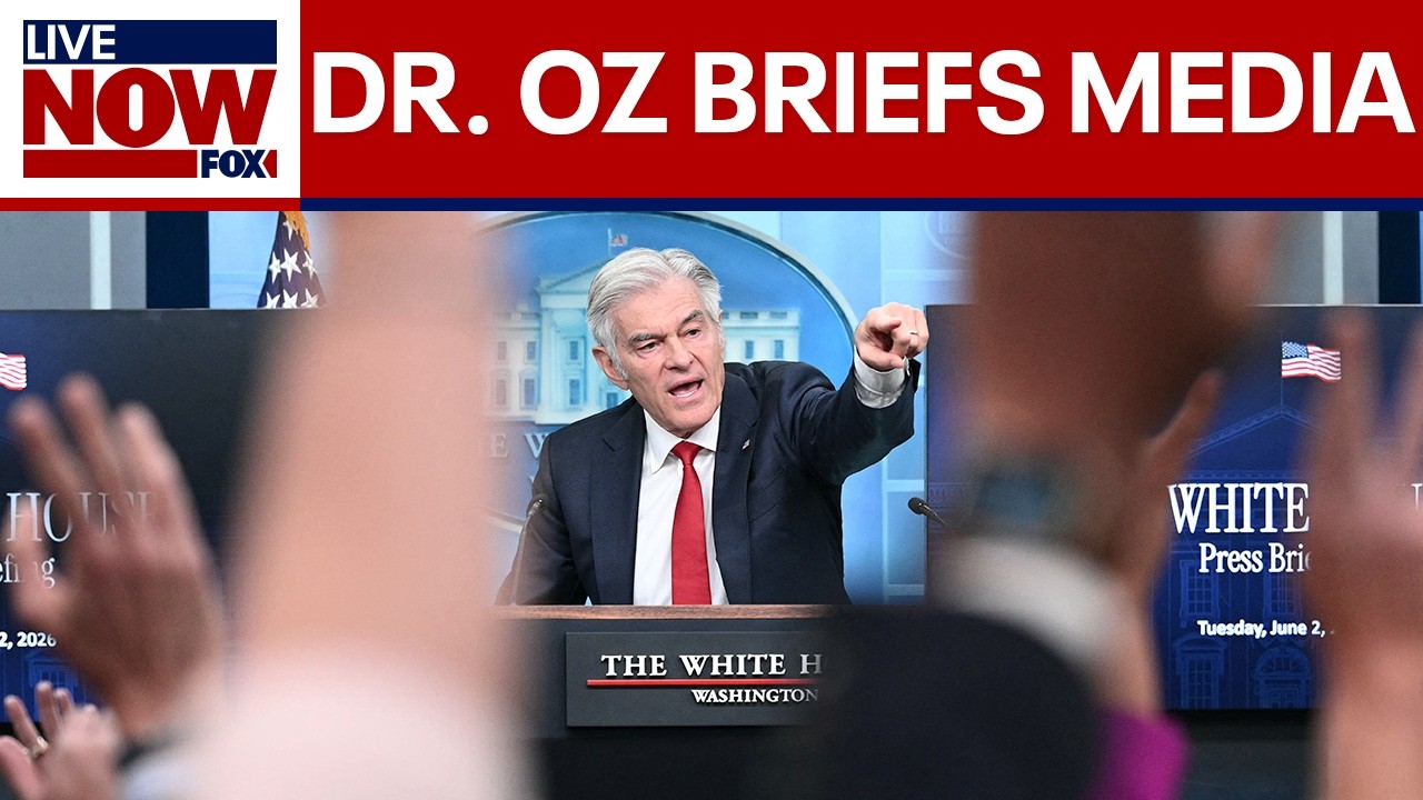 CMS Admin Dr  Oz hosts White House media briefing