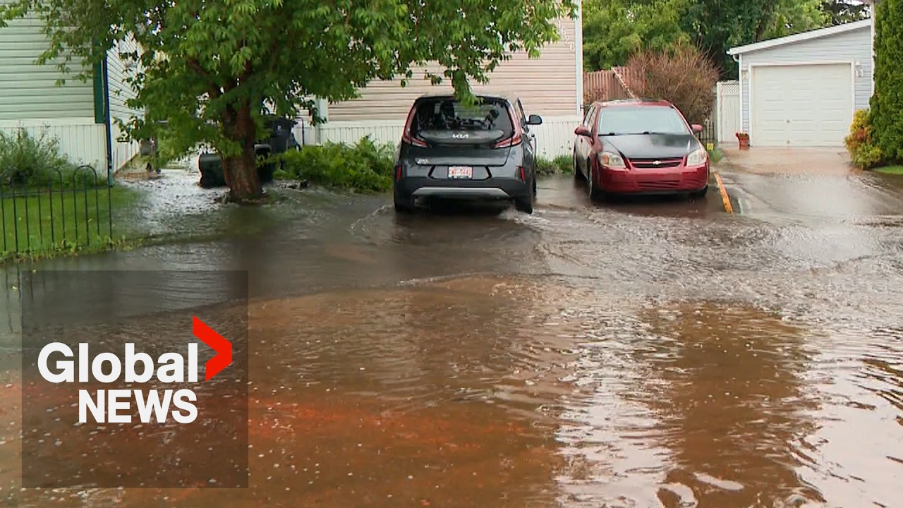 “Completely frustrating”: Edmonton neighbourhood deals with constant flooding this spring