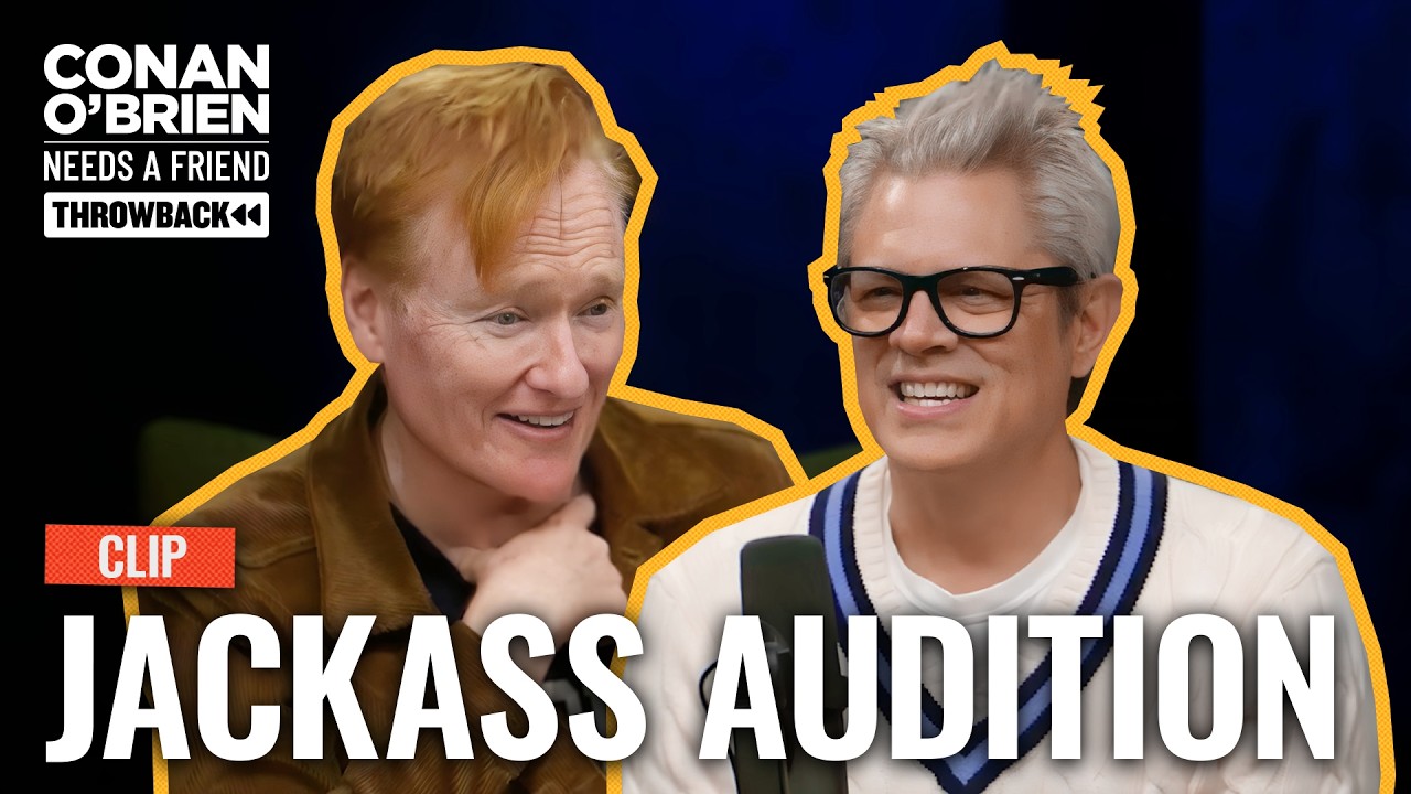 Conan Subtly Auditions For The Next “Jackass” Movie | Conan O’Brien Needs A Friend