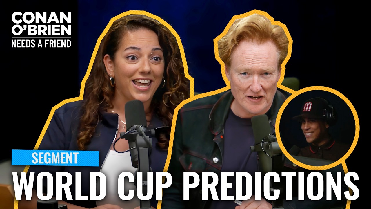 Conan’s Audio Engineer Eduardo Shares His World Cup Predictions | Conan O’Brien Needs A Friend