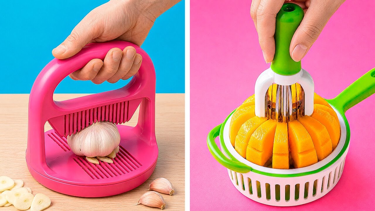 Cut & Peel Fruits and Veggies Like a PRO 🧅 Gadgets vs. Hacks