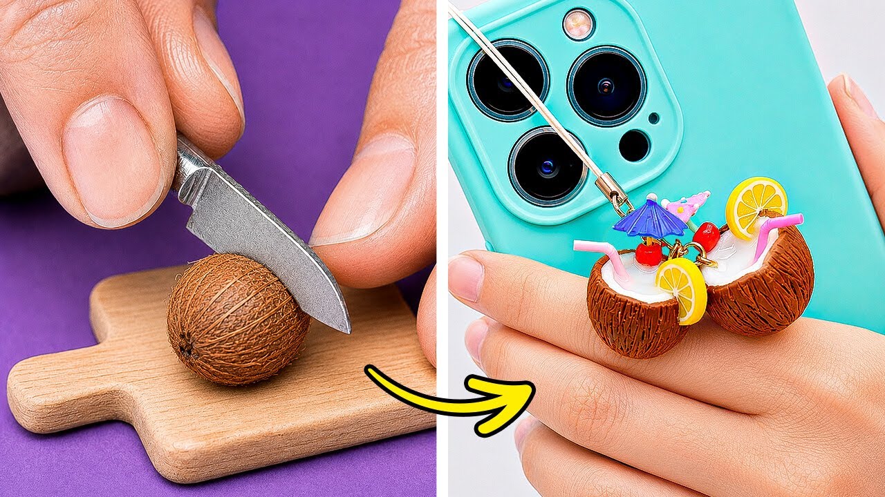 Cute & Tiny Accessories for Summer ☀️ DIY Rings, Charms & More