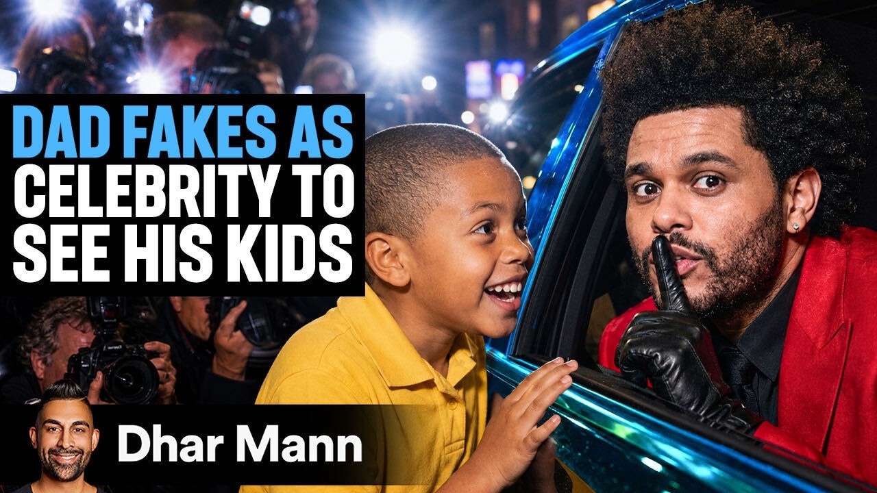 Dad Fakes As Celebrity To See His Kids On Father’s Day | Dhar Mann Studios
