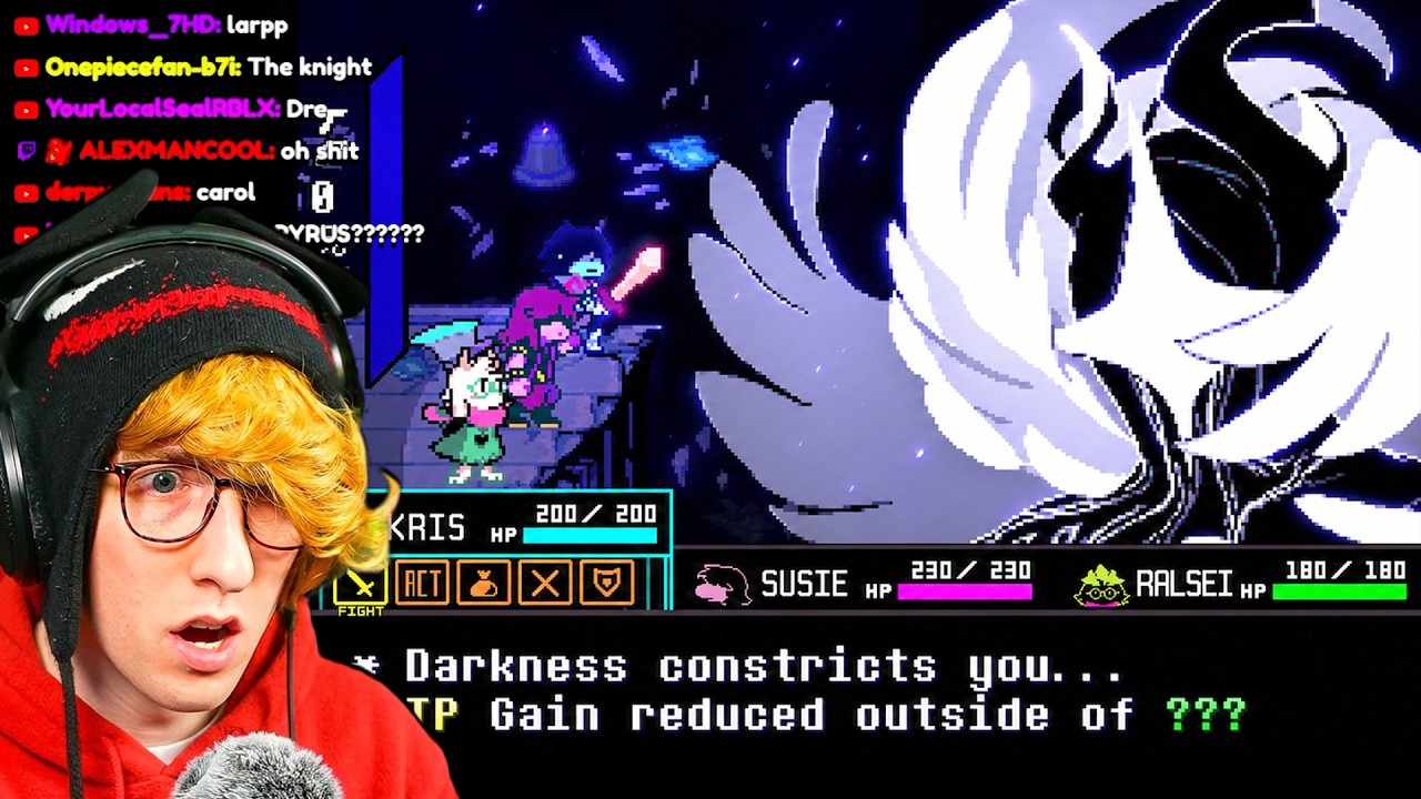 DELTARUNE CHAPTER 4.. (first time playing)