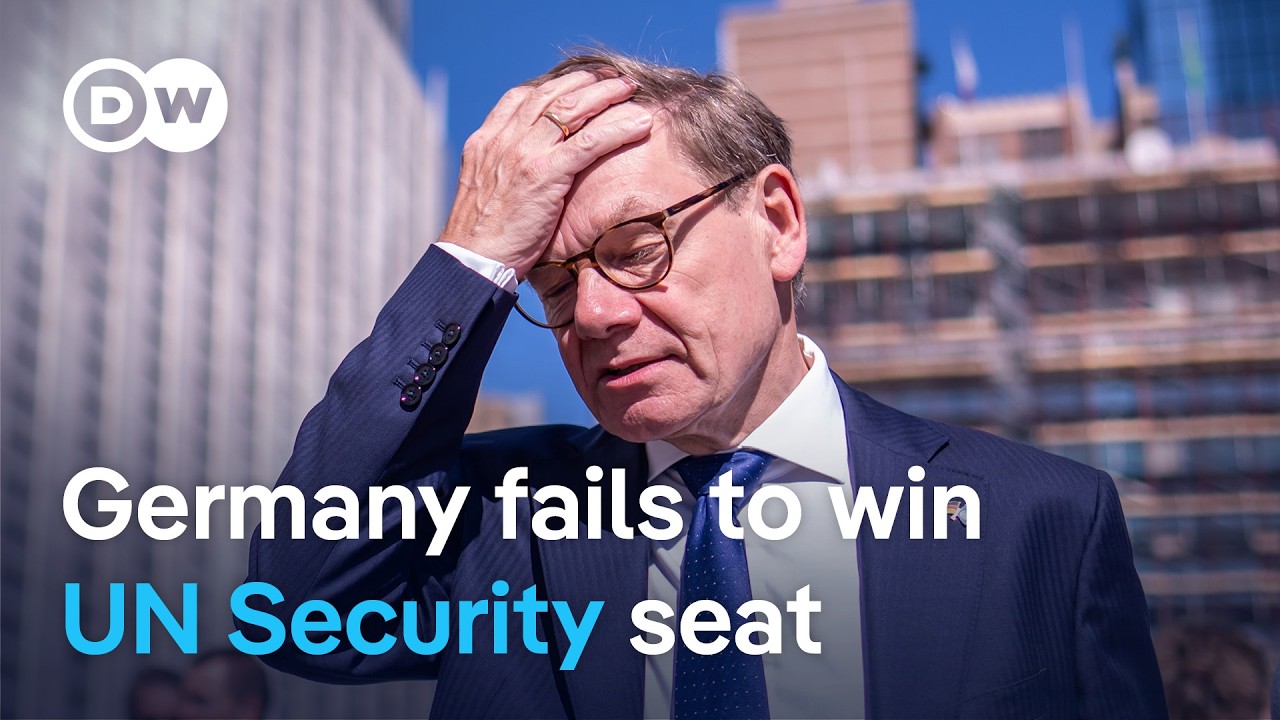 Did support for Israel cost Germany a UN Security Council seat? | DW News