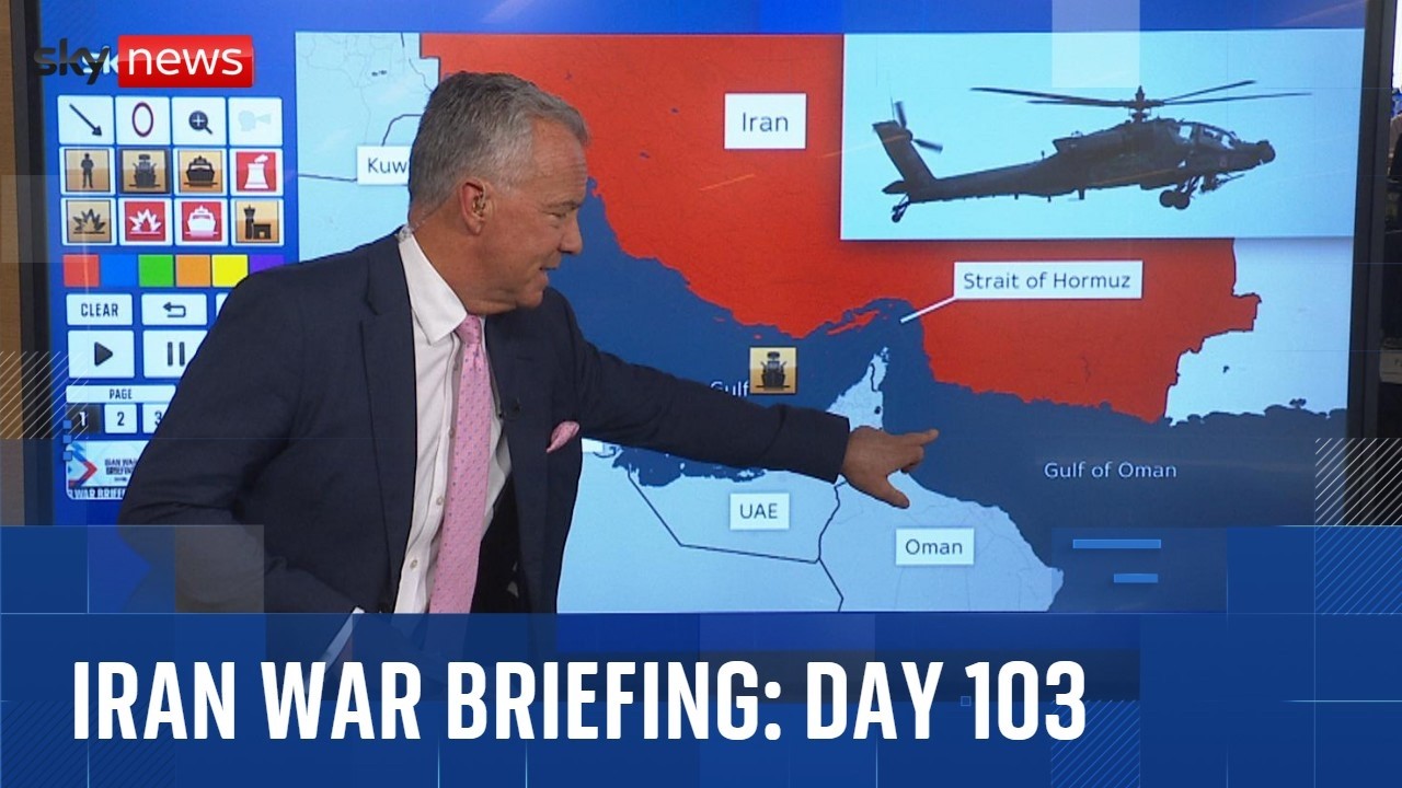 Did the US Apache helicopter collide with a drone? | Iran War Briefing Day 103 with Sean Bell