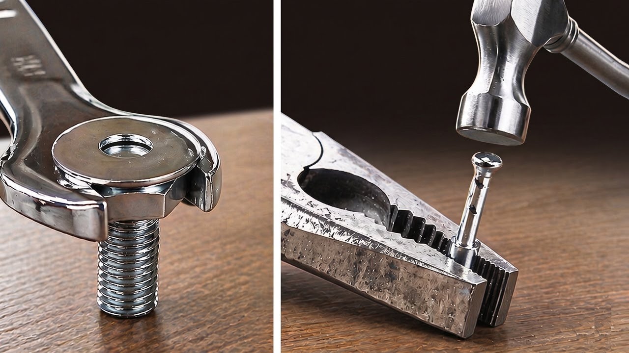 DIY essential tools with household items to fix and repair everything around 🛠️