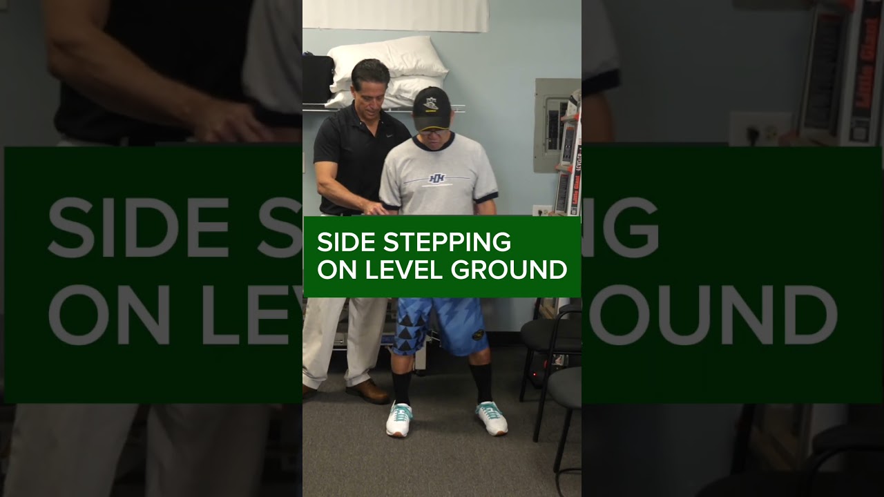Do you shuffle when you walk? Try this! #seniorfitness #physiotherapy
