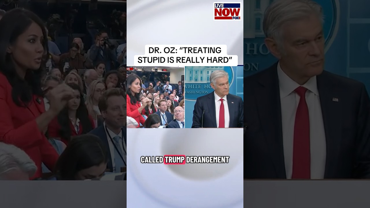Dr. Oz is asked for medical advice to treat so-called “Trump Derangement Syndrome.” #news #trump