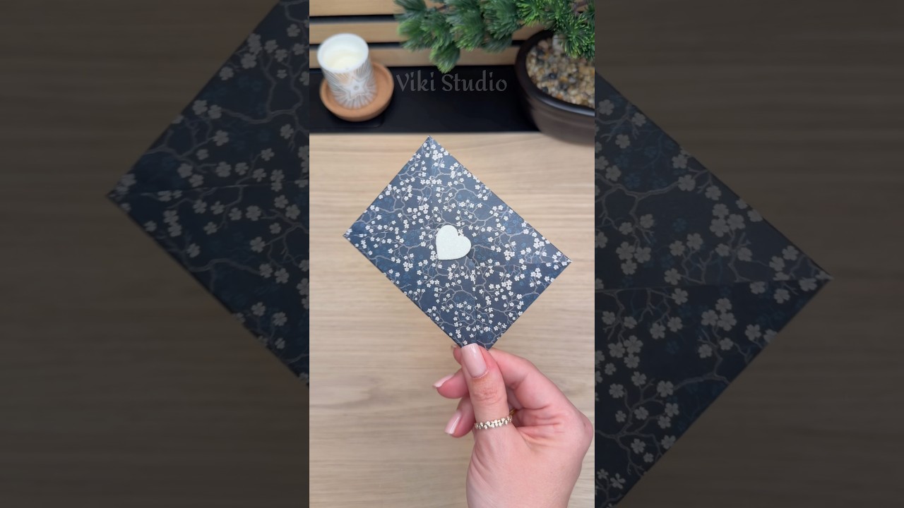 Easy Craft Ideas! Paper Envelope #fyp #foryou #diyproject #craftideas #diy