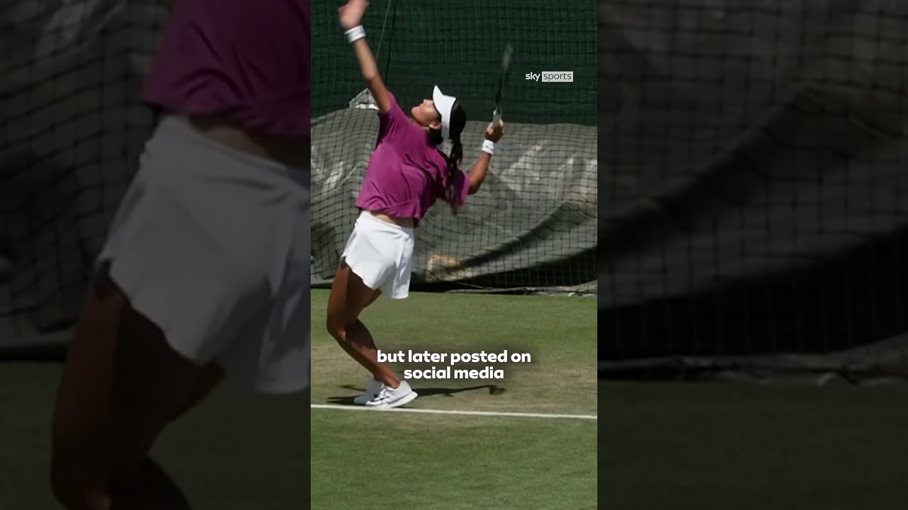 Emma Raducanu withdraws from Wimbledon following a lower leg injury