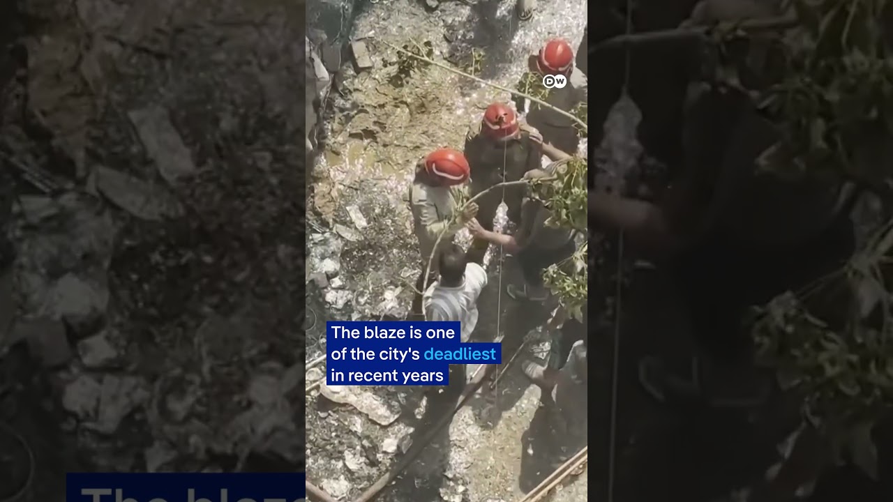 Fire in New Delhi kills more than 20 people | DW News