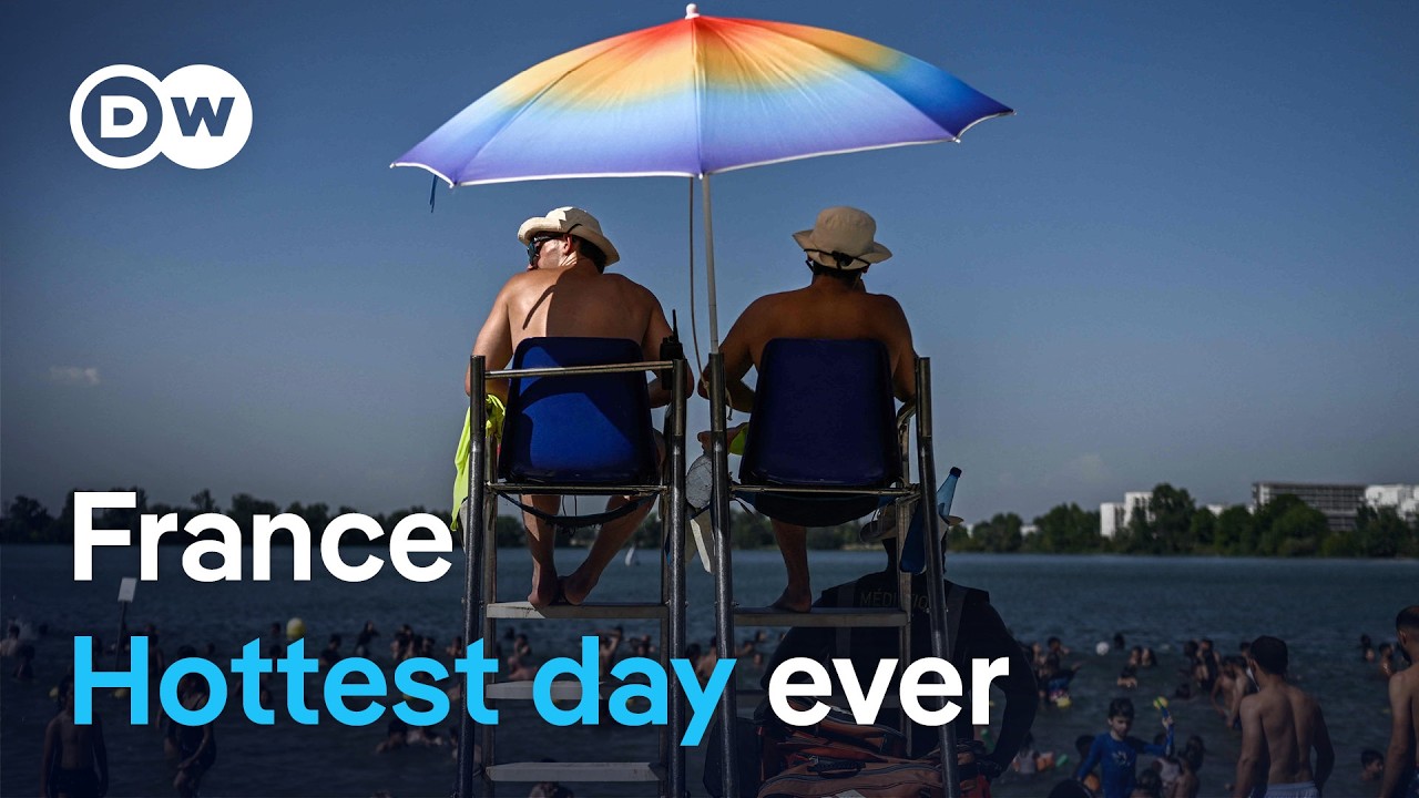 France records hottest night and day as Europe heatwave spreads | DW News