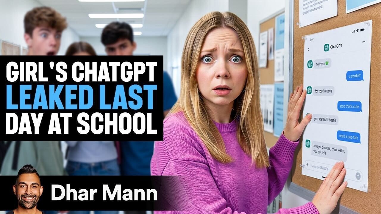Girl’s ChatGPT LEAKED Last Day Of School | Dhar Mann Studios