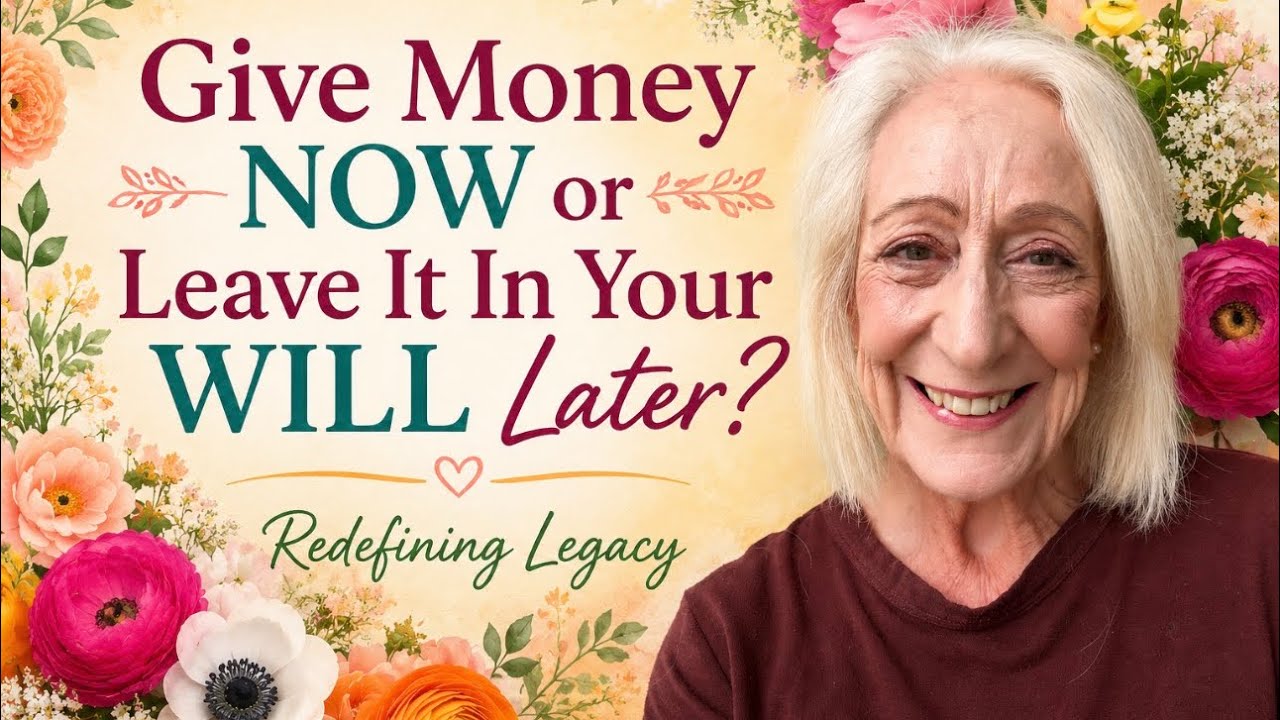 Give Money Now or Leave It In Your Will Later? Redefining Legacy
