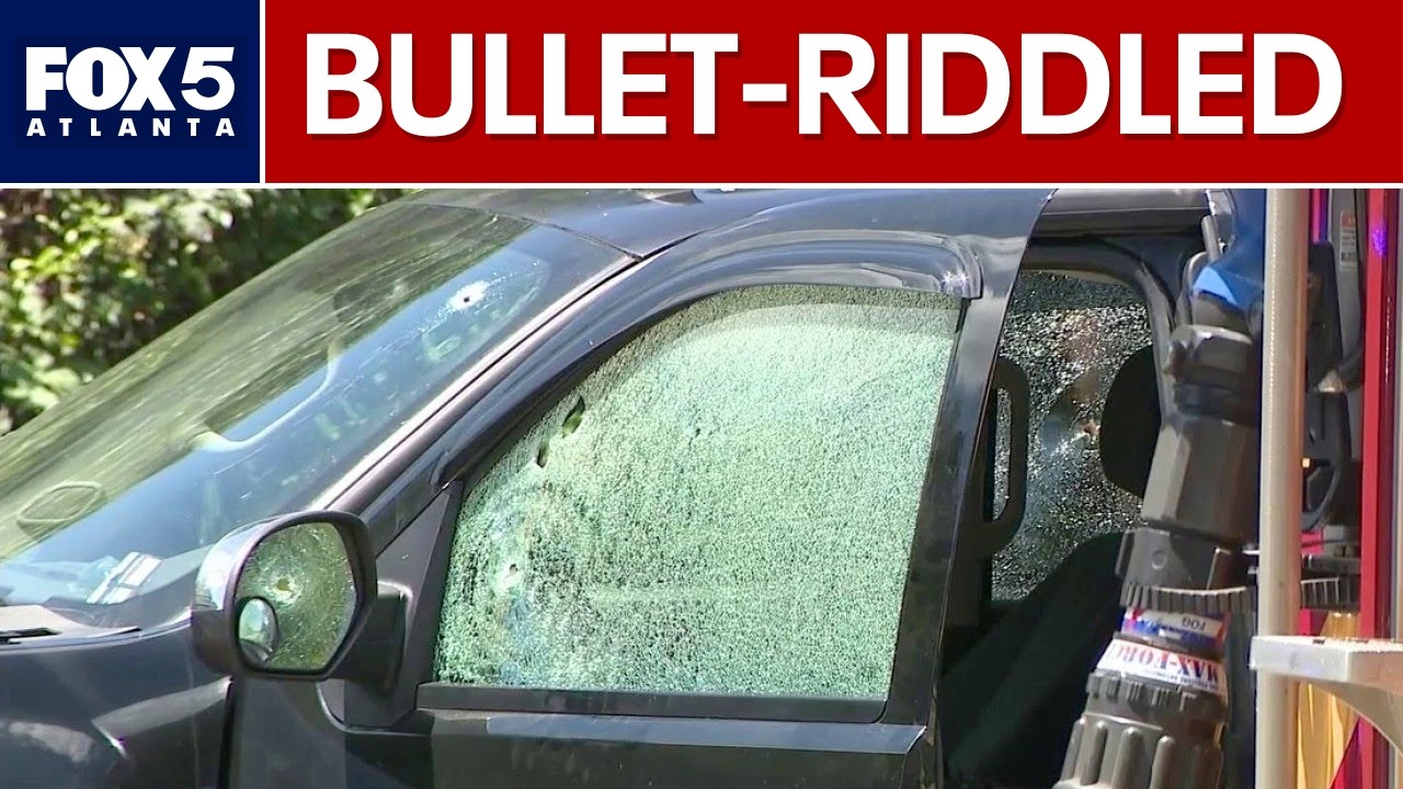 Gunfire riddles truck window and windshield | FOX 5 News