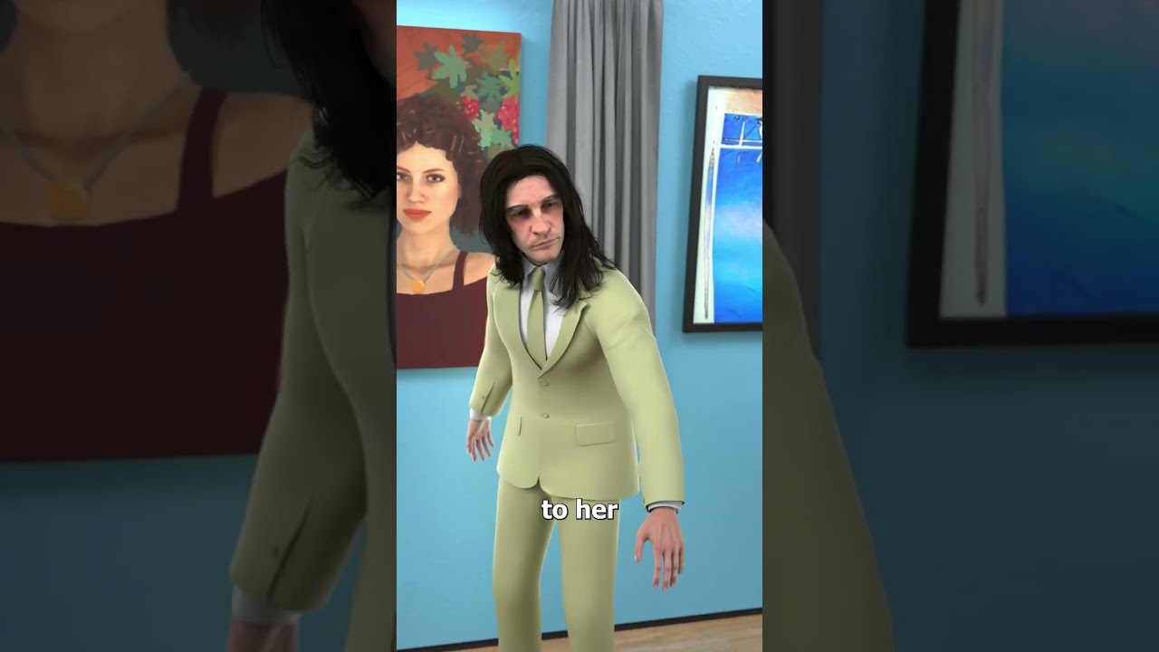 He Painted His Future Wife 😮