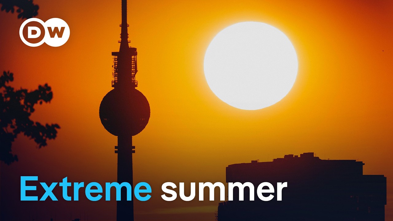 Heat wave and summer storms grip Europe | DW News