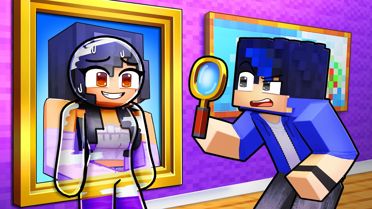 Hiding as APHMAU in MECCHA CHAMELEON!
