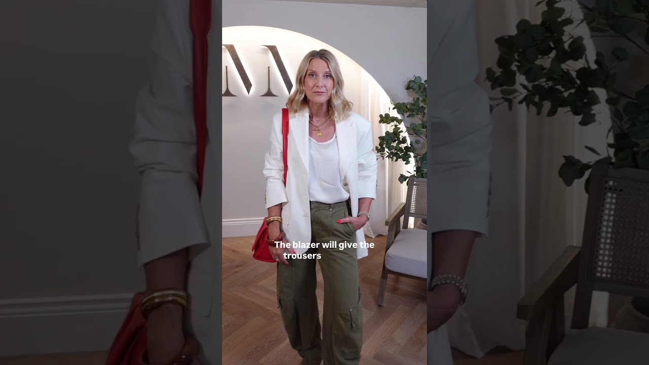 How to dress up your cargo trousers!