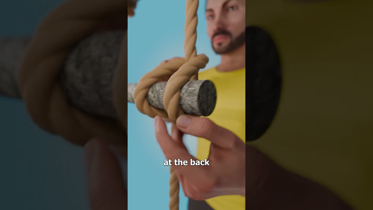 How To Tie A Rope Ladder 🤔
