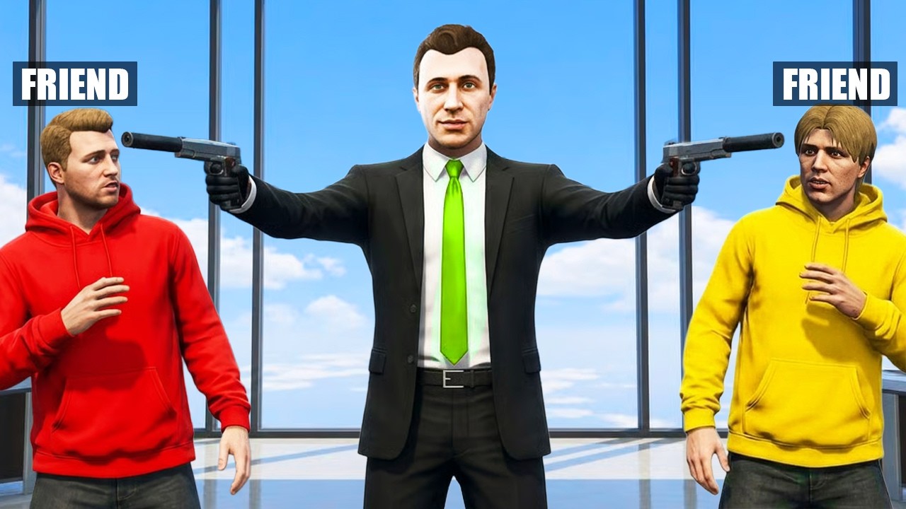 I Became a HITMAN To KILL My BEST FRIENDS In GTA 5 RP