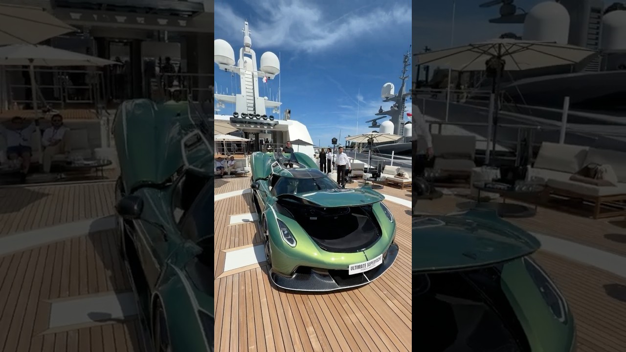 I spent the weekend enjoying the ultimate Monaco Grand Prix experience from a superyacht! 🛥️🏁