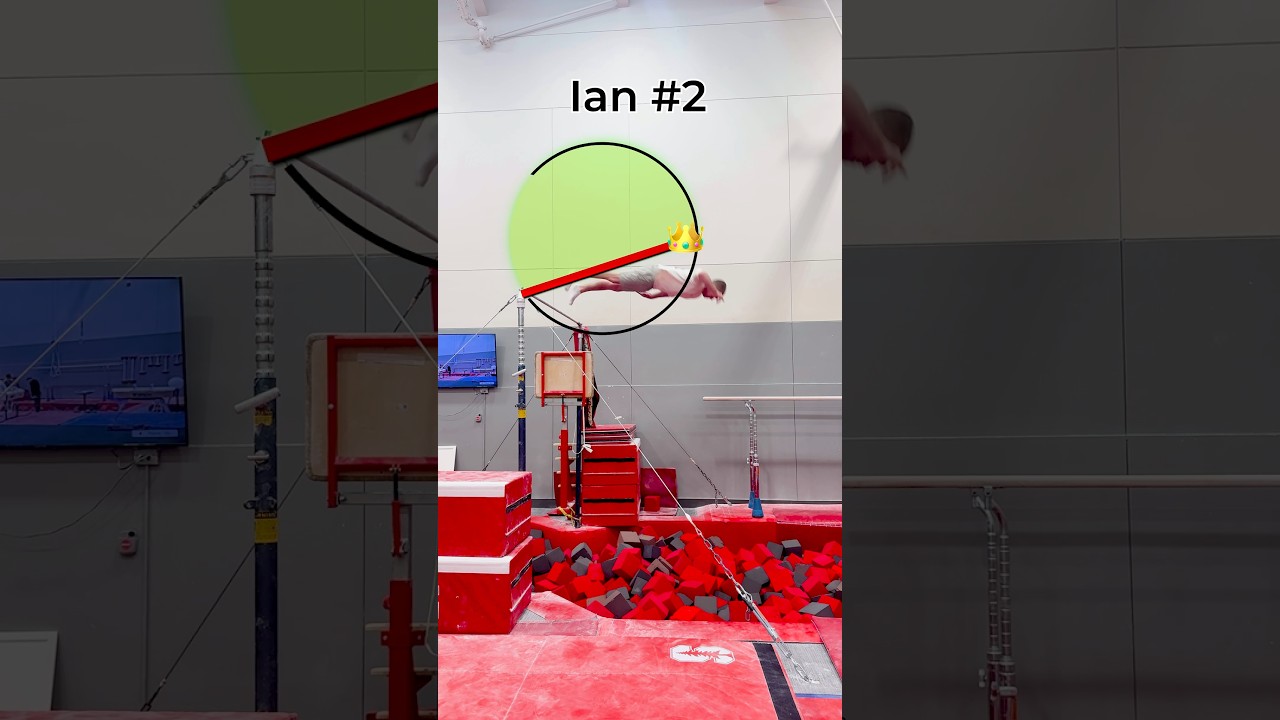 If you flinch you lose 😳 #olympics #gymnastics #gymnast #sports #fails #fall #ncaa