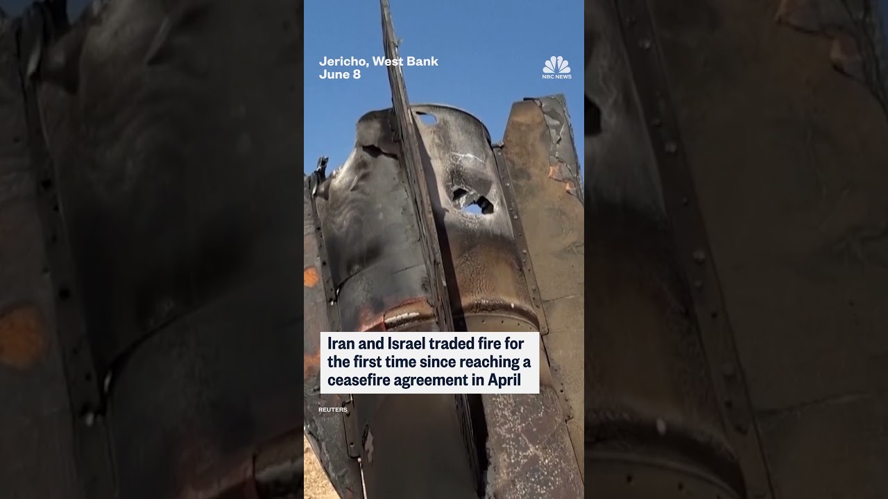 Iranian missile lands in the West Bank