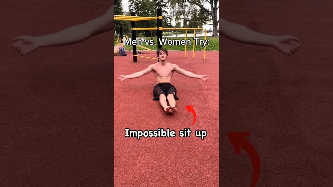 Is it really impossible? 🤔 #gymnast #gymnastics #sports #situp #athletes #fails
