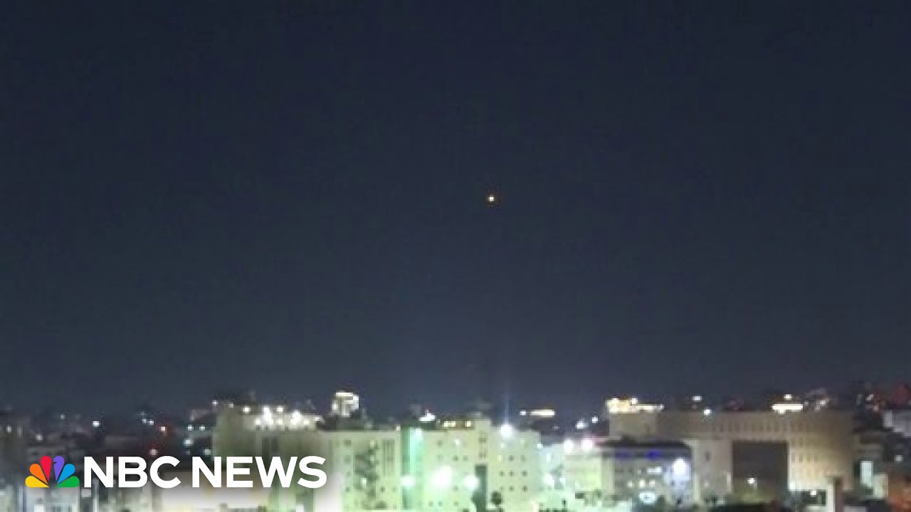 Israel strikes Iranian military targets hours after Tehran launched its own attacks