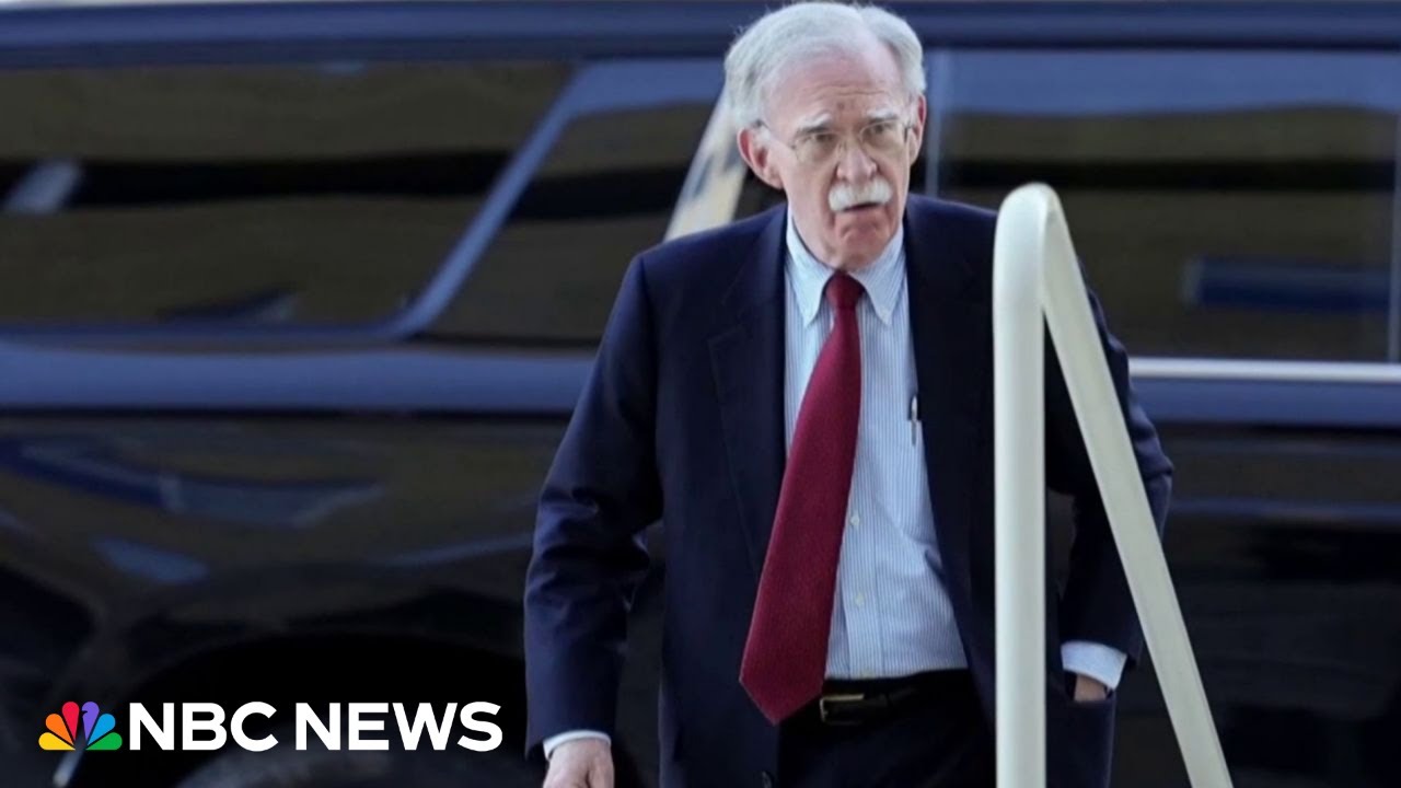 John Bolton pleads guilty to mishandling classified information
