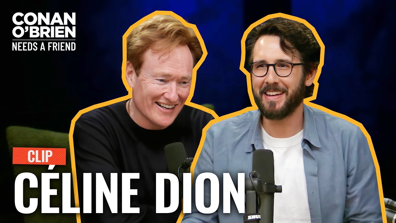 Josh Groban Almost Turned Down The Chance To Sing With Céline Dion | Conan O’Brien Needs A Friend