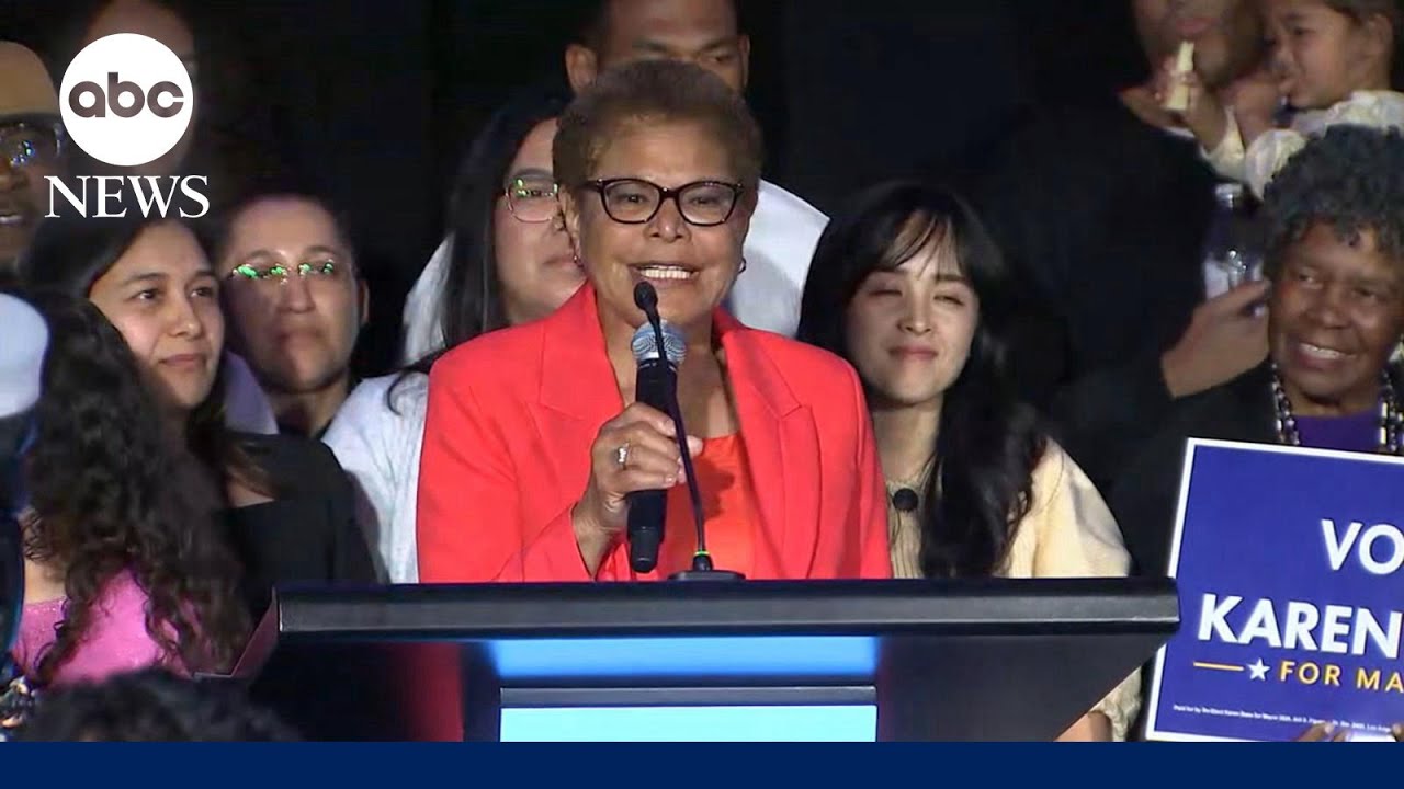 Karen Bass advances in LA mayoral race as opponent remains unclear