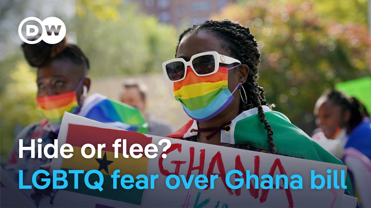 LGBTQ people in fear as Ghana pushes to criminalize same-sex activities | DW News