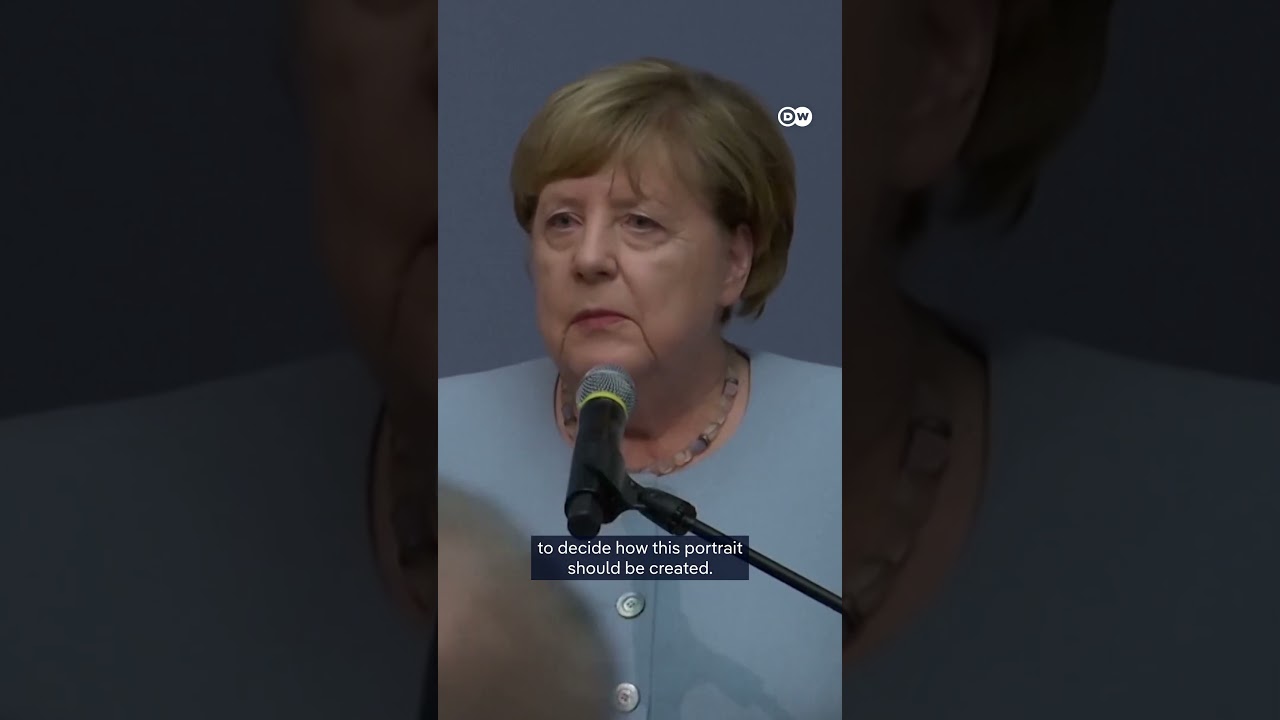 Merkel’s official portrait unveiled | DW News