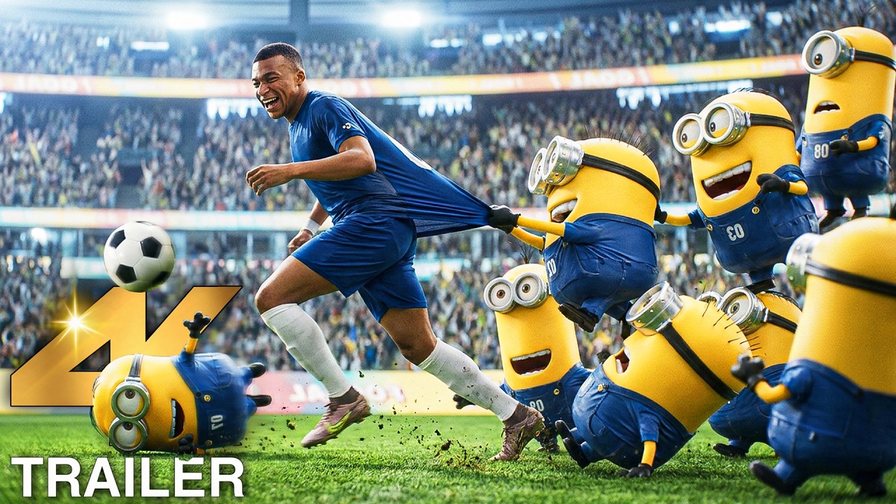 MINIONS AND MONSTERS “Mbappe & Minions Play Football” Trailer TV Spot 5 (4K ULTRA HD) 2026 MINIONS 3