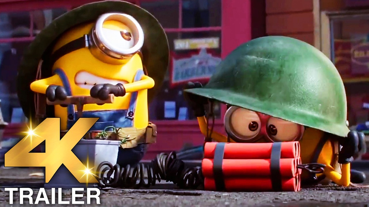 MINIONS AND MONSTERS “Minions Bomb Themself” Trailer TV Spot 6 (4K ULTRA HD) 2026 | MINIONS 3