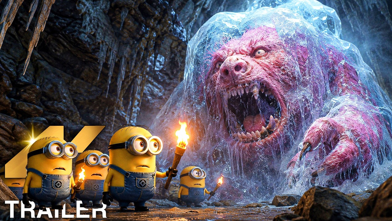 MINIONS AND MONSTERS “Minions Frees Frozen Monsters” Trailer TV Spot 7 (4K ULTRA HD) 2026 MINIONS 3