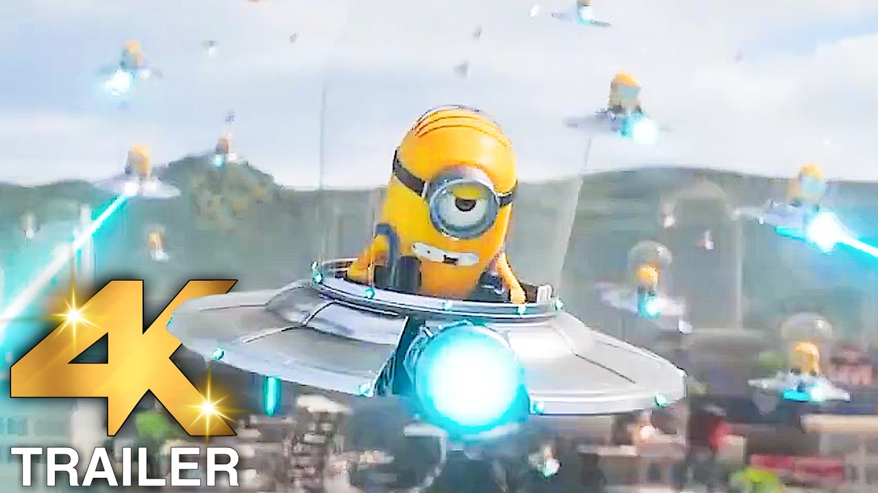 MINIONS AND MONSTERS “Minions Rides Alien Space Ship” Trailer TV Spot 7 (4K ULTRA HD 2026) MINIONS 3