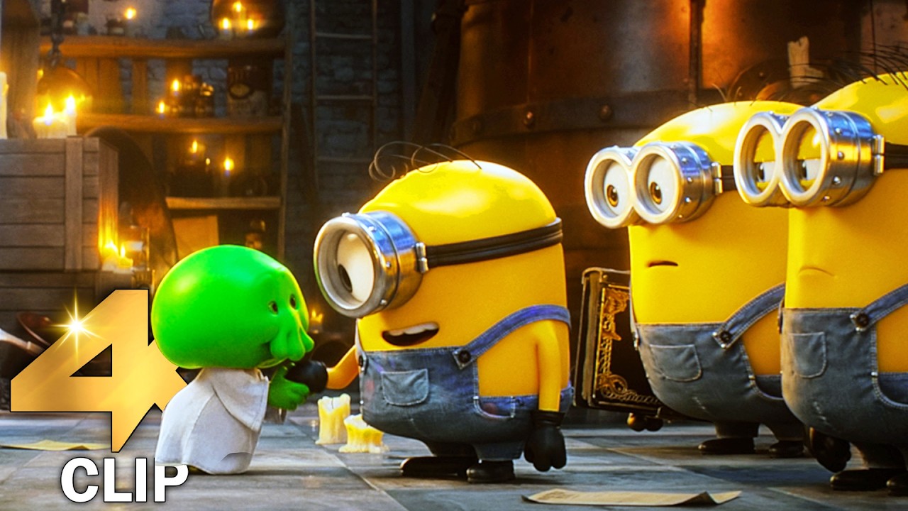Minions Meets Goomi Scene | MINIONS AND MONSTERS (2026) Movie CLIP 4K