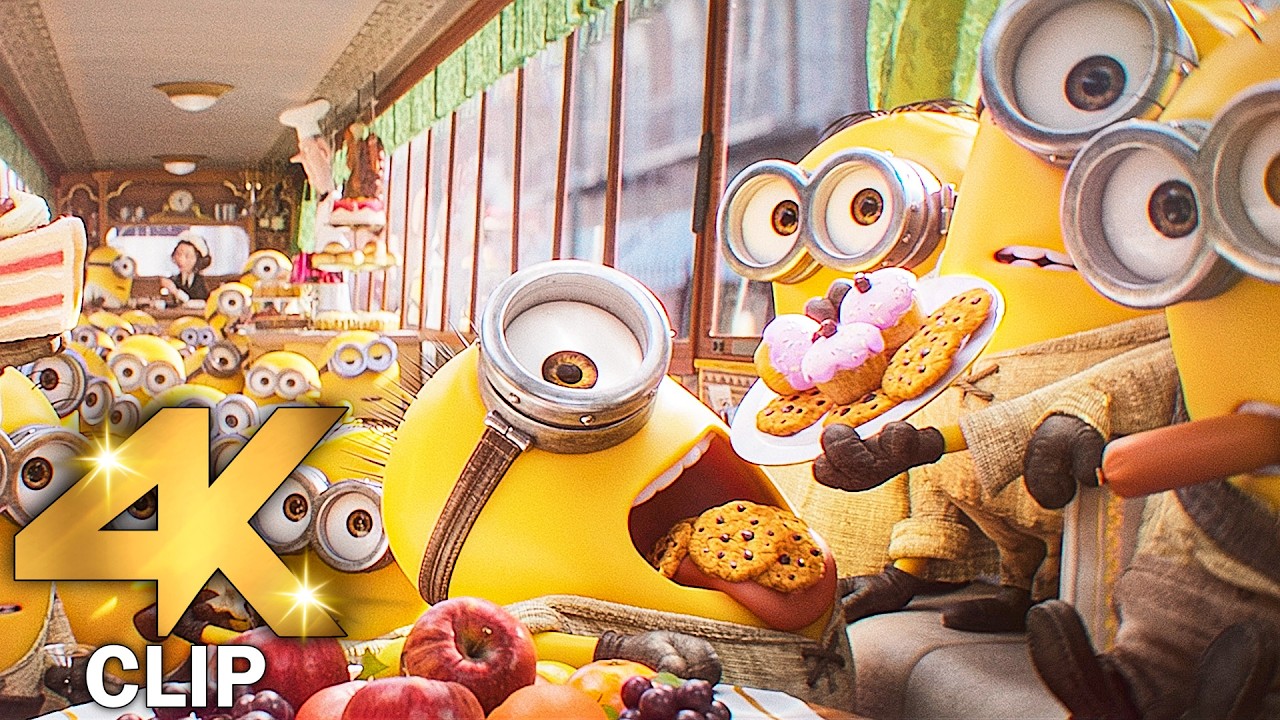 Minions Takes A Limo Ride Scene | MINIONS AND MONSTERS (2026) Movie CLIP 4K