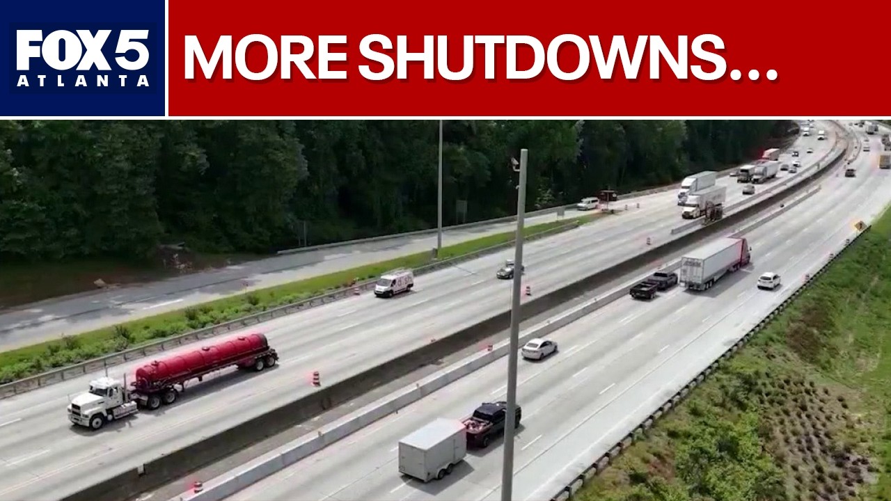 More closures: Atlanta I-285 west side closing all lanes | FOX 5 News