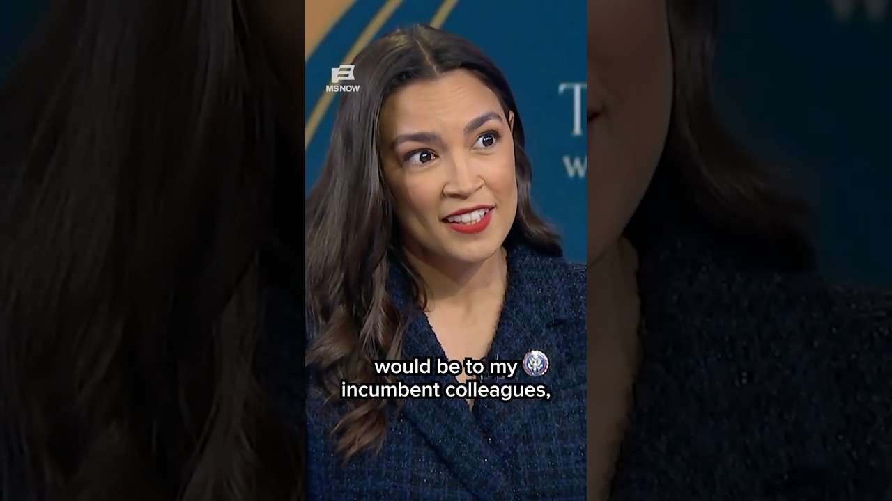 MS NOW EXCLUSIVE: AOC’s advice for incumbent Democrats