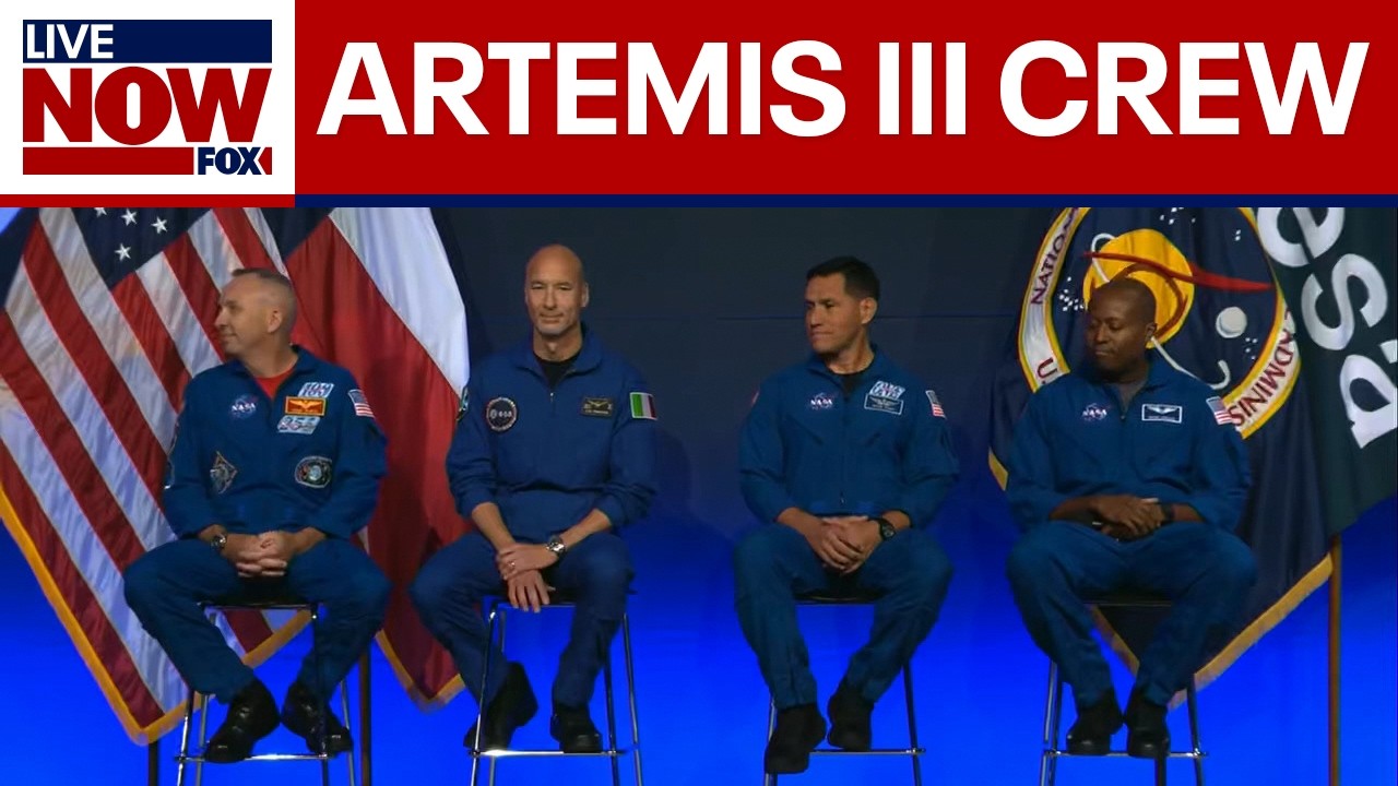 NASA reveals Artemis III crew for moon mission
