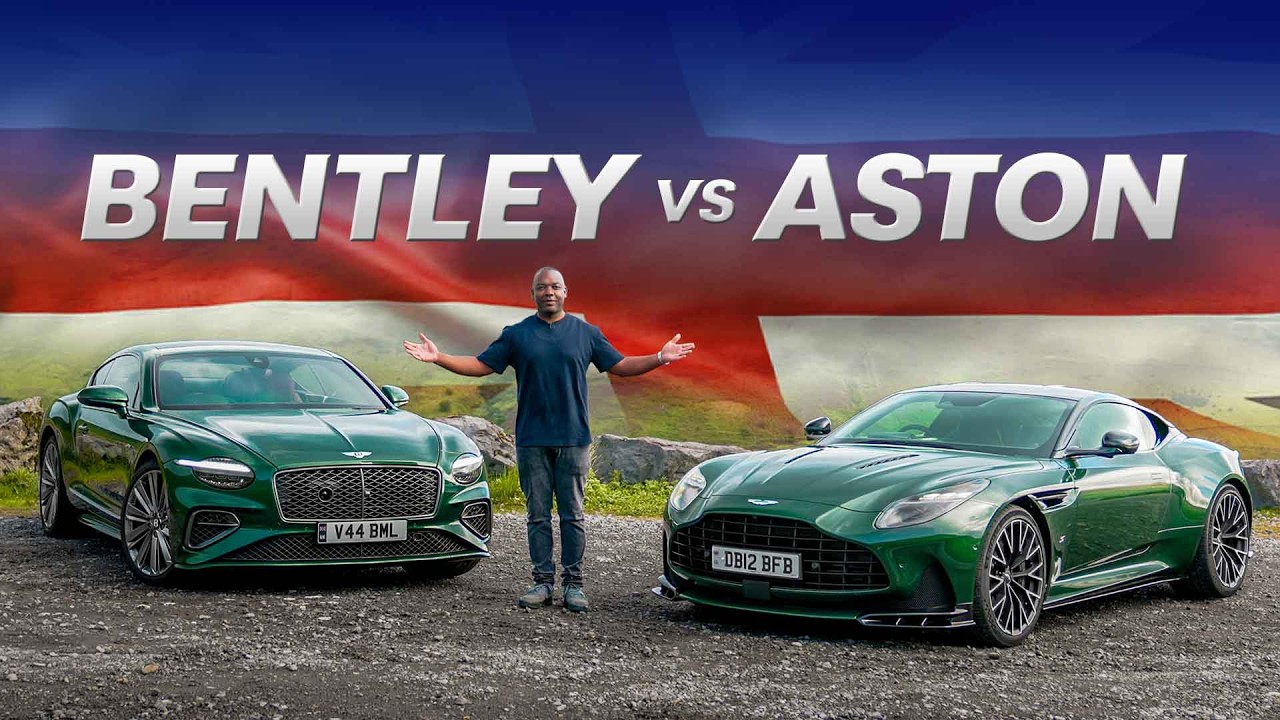 NEW Aston Martin DB12S vs Bentley GT Speed: Rulers Of Britain