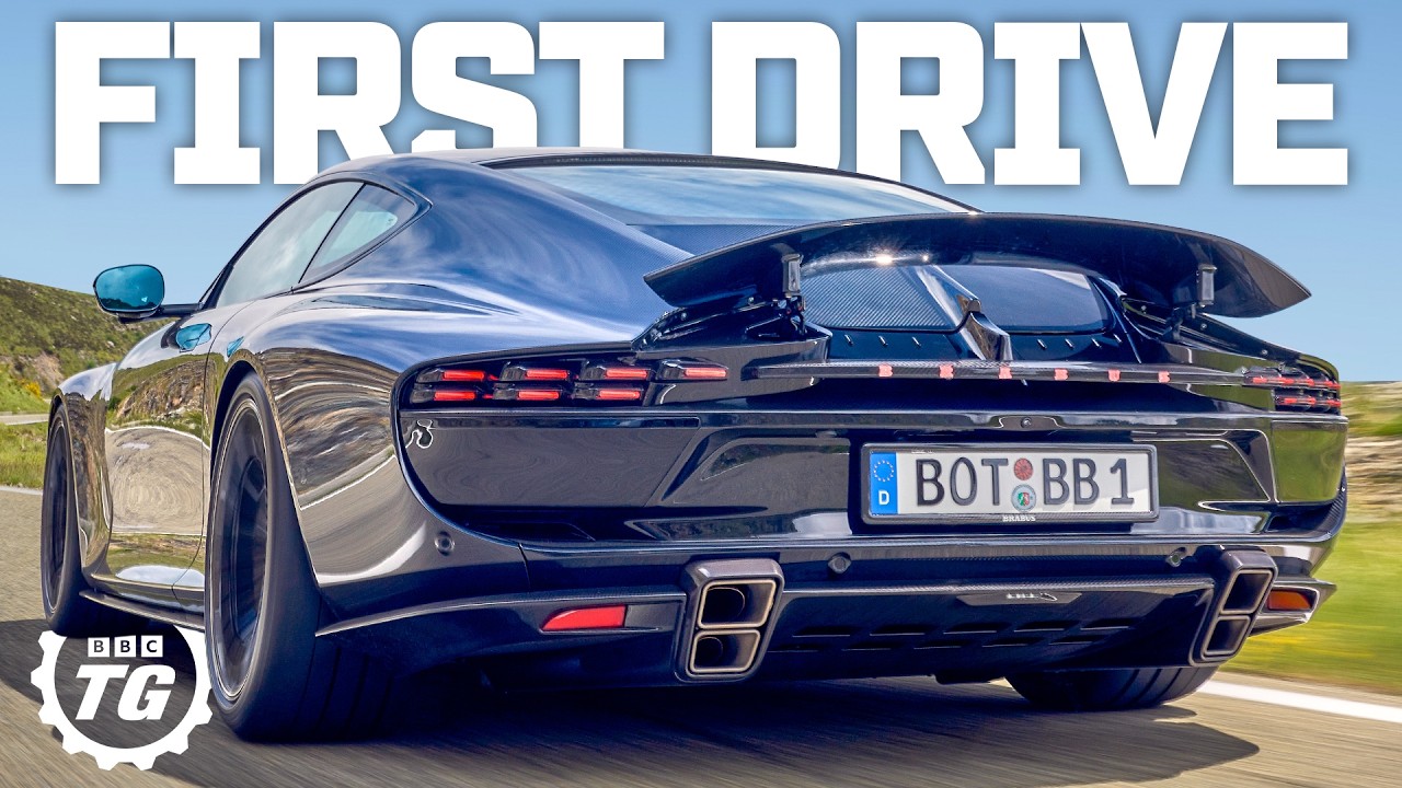 New Brabus Bodo: £1m, 1000hp V12 Super GT! | 4K