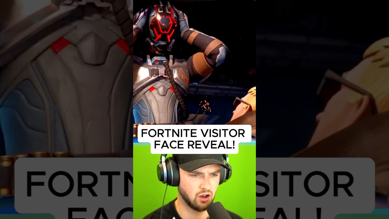 *NEW* Fortnite Visitor FACE REVEAL!