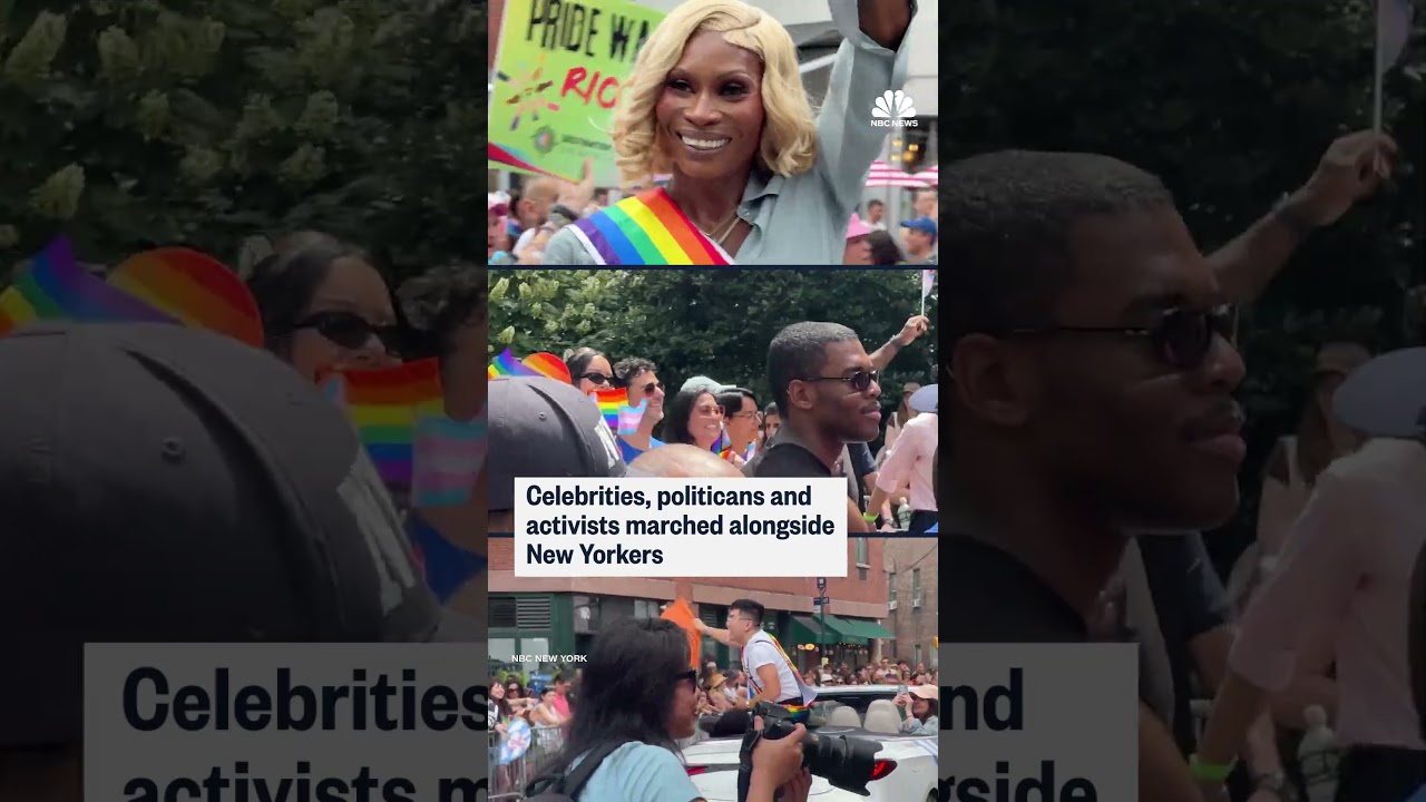 New Yorkers celebrate Pride